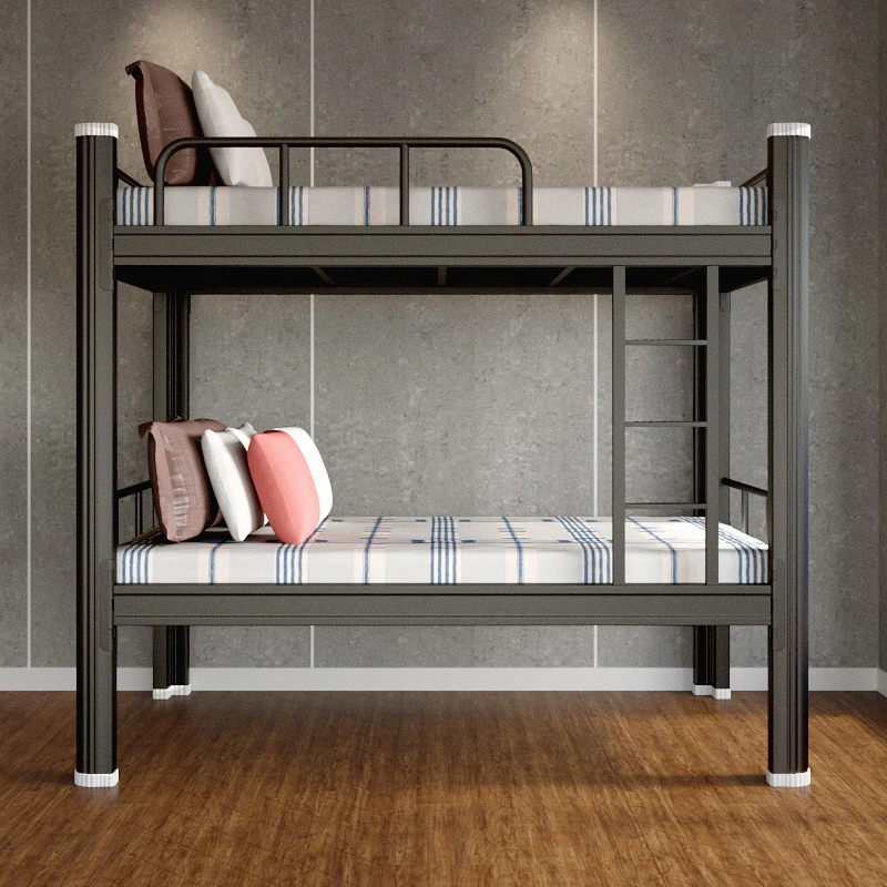 School Furniture Apartment Dormitory Metal Double Bed Frame Student Bunk Bed