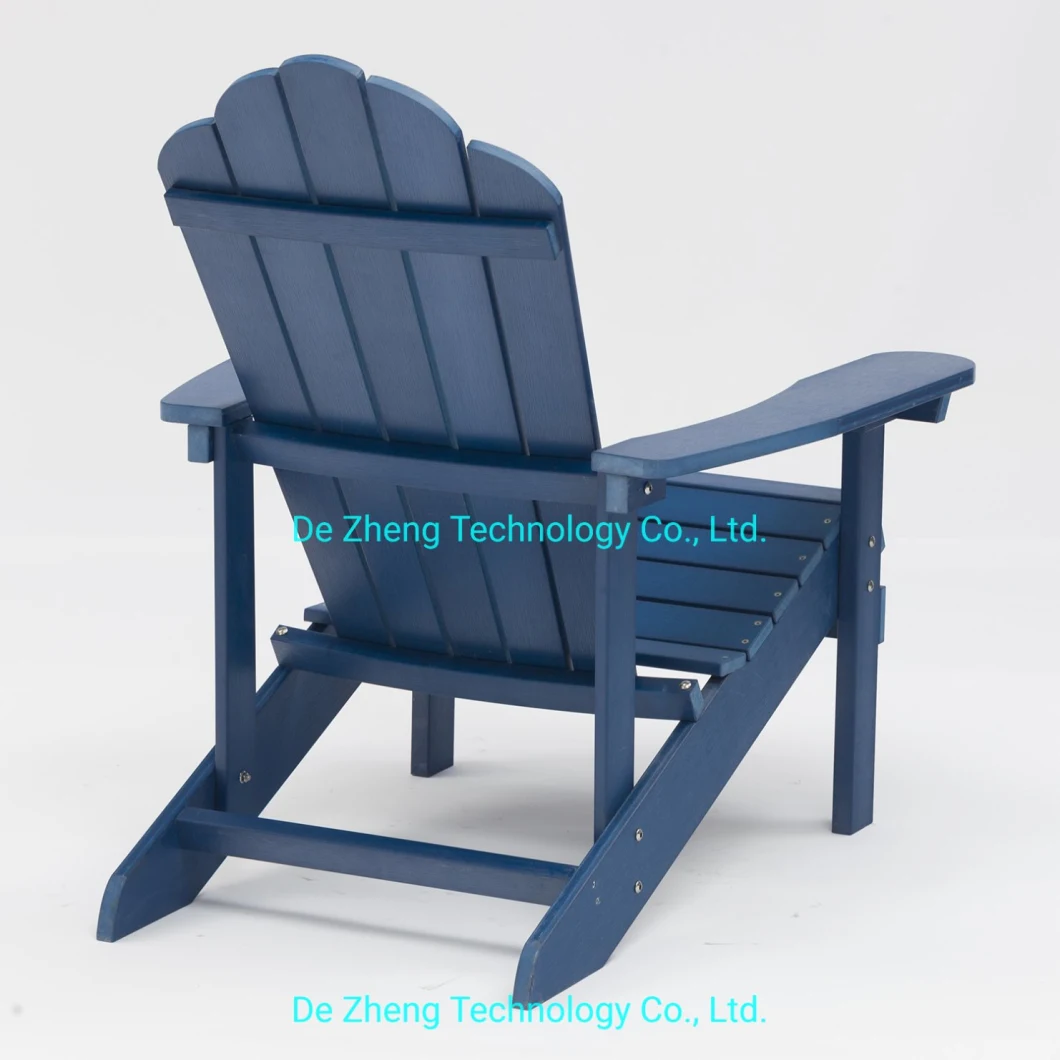 New Arrival China Wholesale Outdoor Wood HIPS Plastic Wood Patio Garden Adirondack Chair